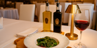 Новинка в меню ресторана «Беловежская пуща» — шпинатные пельмени из мяса дичи